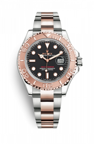 Remontoir à montres pour montre Rolex Yacht-Master Yacht-Master 40 Rolesor Everose / Noire