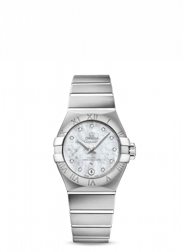 Watch Winder for watch Omega Constellation Constellation Co‑Axial Master Chronometer 27 Small Seconds Stainless Steel / MOP