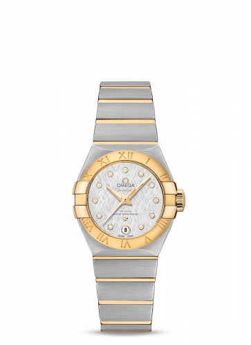 Watch Winder for watch Omega Constellation Constellation Co-Axial Master Chronometer 27 Stainless Steel / Yellow Gold / Silver Silk-Diamond