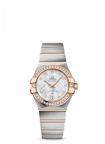 Watch Winder for watch Omega Constellation Constellation Co‑Axial Master Chronometer 27 Small Seconds Stainless Steel / Red Gold / Diamond / MOP