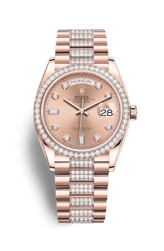 Remontoir à montres pour montre Rolex Day-Date 36 Day-Date 36 Everose Or / Diamond / Rose-Diamond / President-Diamond