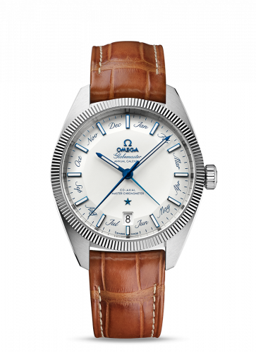 Watch Winder for watch Omega Globemaster Globemaster Annual Calendar Stainless Steel / White