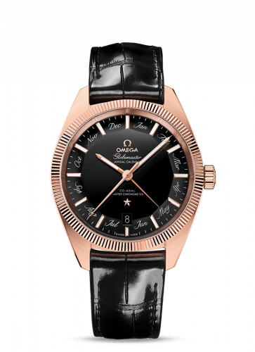 Watch Winder for watch Omega Globemaster Globemaster Annual Calendar Sedna Gold / Black