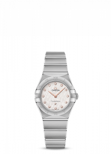 Watch Winder for watch Omega Constellation Constellation Manhattan 25 Quartz Stainless Steel / Silver Silk