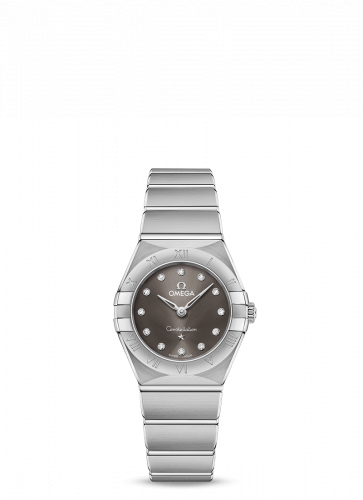 Watch Winder for watch Omega Constellation Constellation Manhattan 25 Quartz Stainless Steel / Grey Diamond