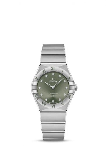 Watch Winder for watch Omega Constellation Constellation Manhattan 28 Quartz Stainless Steel / Matcha