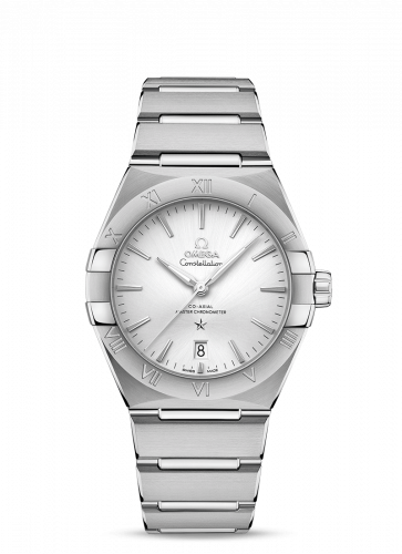 Watch Winder for watch Omega Constellation Constellation Master Chronometer 39 Stainless Steel / Silver / Bracelet