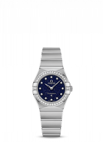 Watch Winder for watch Omega Constellation Constellation Manhattan 25 Quartz Stainless Steel / Aventurine / Diamond