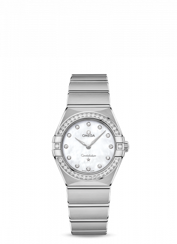 Watch Winder for watch Omega Constellation Constellation Manhattan 28 Quartz Stainless Steel / MOP / Diamond