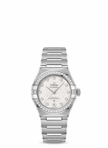 Watch Winder for watch Omega Constellation Constellation Manhattan 29 Co-Axial Master Chronometer Stainless Steel / Silk Diamond / Diamond