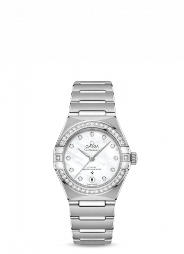 Watch Winder for watch Omega Constellation Constellation Manhattan 29 Co-Axial Master Chronometer Stainless Steel / MOP / Diamond