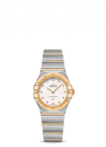 Watch Winder for watch Omega Constellation Constellation Manhattan 25 Quartz Stainless Steel / Yellow Gold / Silver Diamond