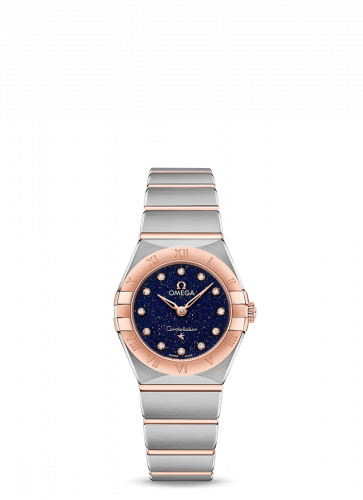 Watch Winder for watch Omega Constellation Constellation Manhattan 25 Quartz Stainless Steel / Sedna Gold / Aventurine