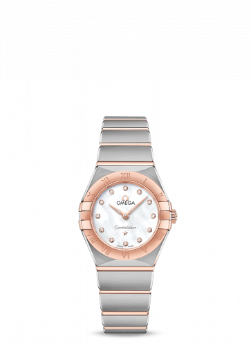 Watch Winder for watch Omega Constellation Constellation Manhattan 25 Quartz Stainless Steel / Sedna Gold / MOP