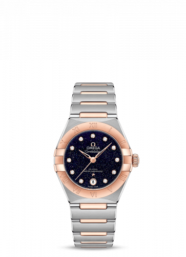 Watch Winder for watch Omega Constellation Constellation Manhattan 29 Co-Axial Master Chronometer Stainless Steel / Sedna Gold / Aventurine