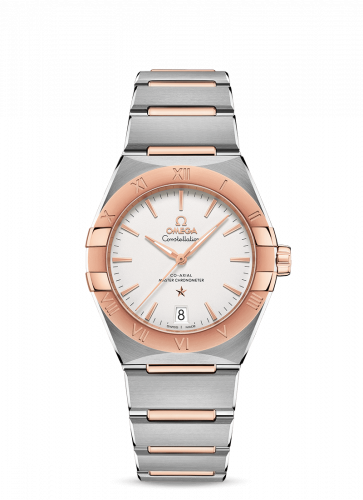 Watch Winder for watch Omega Constellation Constellation Master Chronometer 36 Stainless Steel / Sedna / Silver / Bracelet