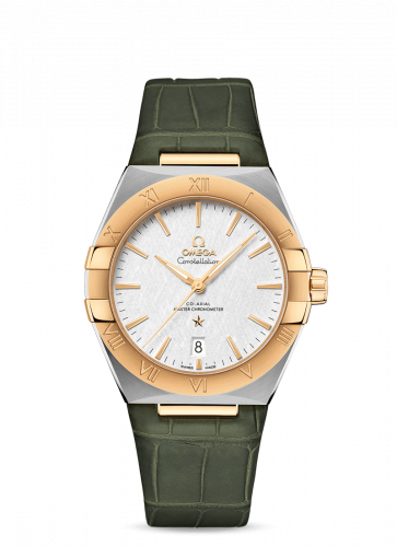 Watch Winder for watch Omega Constellation Constellation Master Chronometer 39 Stainless Steel / Yellow Gold / Silver / Alligator