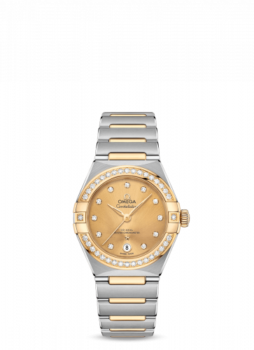 Watch Winder for watch Omega Constellation Constellation Manhattan 29 Co-Axial Master Chronometer Stainless Steel / Yellow Gold / Champagne Diamond / Diamond