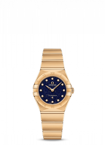 Watch Winder for watch Omega Constellation Constellation Manhattan 25 Quartz Yellow Gold / Aventurine