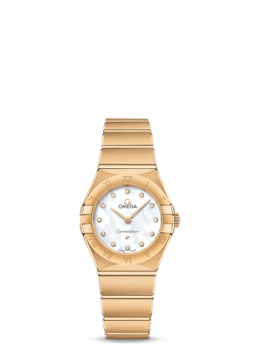 Watch Winder for watch Omega Constellation Constellation Manhattan 25 Quartz Yellow Gold / MOP