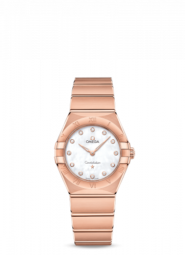 Watch Winder for watch Omega Constellation Constellation Manhattan 28 Quartz Sedna Gold / MOP