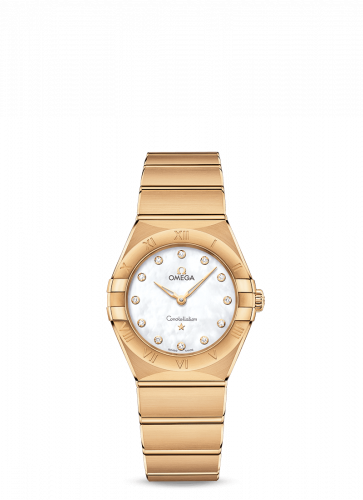 Watch Winder for watch Omega Constellation Constellation Manhattan 28 Quartz Yellow Gold / MOP