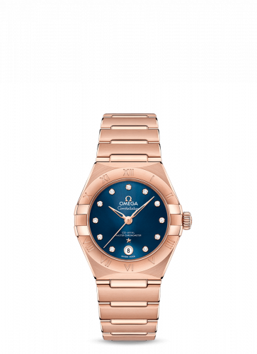 Watch Winder for watch Omega Constellation Constellation Manhattan 29 Co-Axial Master Chronometer Sedna Gold / Blue