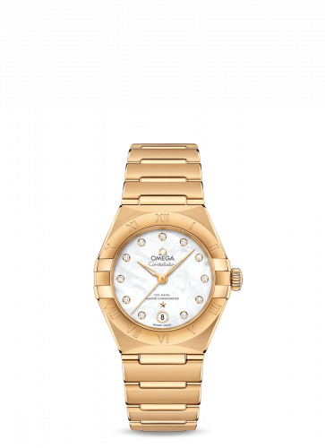 Watch Winder for watch Omega Constellation Constellation Manhattan 29 Co-Axial Master Chronometer Yellow Gold / MOP