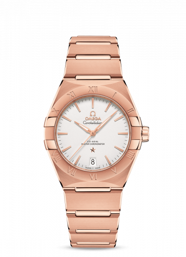 Watch Winder for watch Omega Constellation Constellation Master Chronometer 36 Sedna / Silver / Bracelet