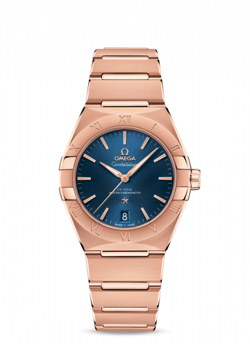 Watch Winder for watch Omega Constellation Constellation Master Chronometer 36 Sedna / Blue / Bracelet