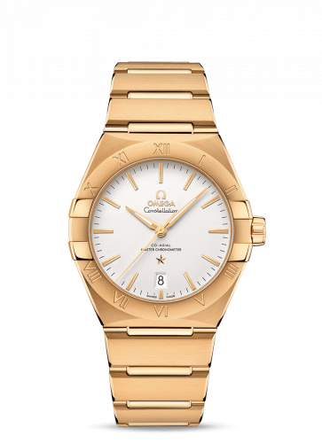 Watch Winder for watch Omega Constellation Constellation Master Chronometer 39 Yellow Gold / Silver / Bracelet