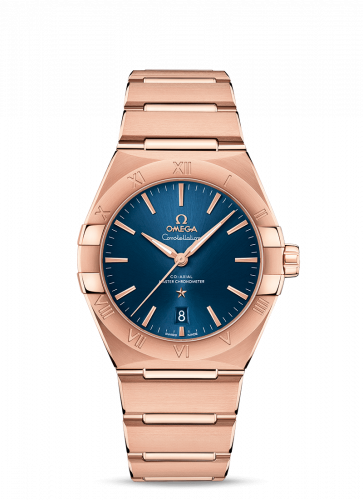 Watch Winder for watch Omega Constellation Constellation Master Chronometer 39 Sedna / Blue / Bracelet