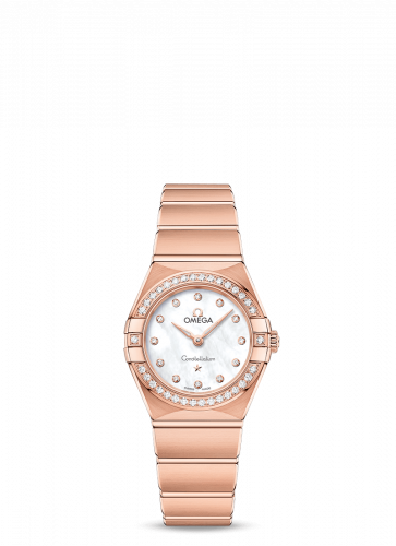 Watch Winder for watch Omega Constellation Constellation Manhattan 25 Quartz Sedna Gold / MOP / Diamond