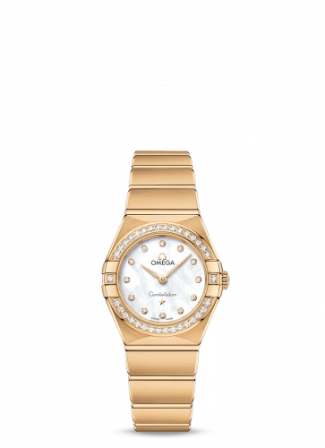 Watch Winder for watch Omega Constellation Constellation Manhattan 25 Quartz Yellow Gold / MOP / Diamond