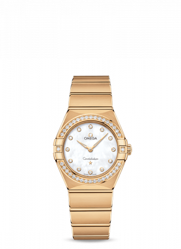 Watch Winder for watch Omega Constellation Constellation Manhattan 28 Quartz Yellow Gold / MOP / Diamond