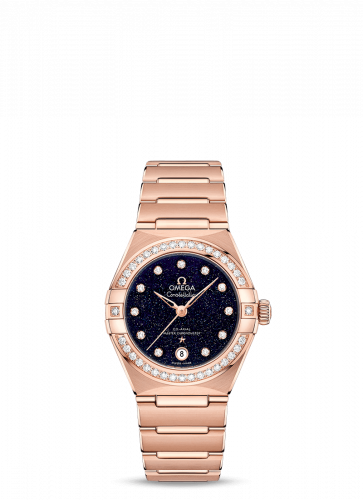 Watch Winder for watch Omega Constellation Constellation Manhattan 29 Co-Axial Master Chronometer Sedna Gold / Aventurine / Diamond