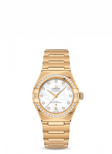 Watch Winder for watch Omega Constellation Constellation Manhattan 29 Co-Axial Master Chronometer Yellow Gold / MOP / Diamond