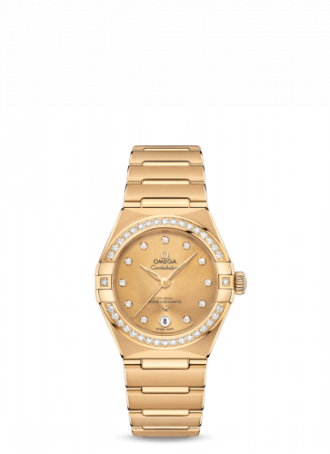 Watch Winder for watch Omega Constellation Constellation Manhattan 29 Co-Axial Master Chronometer Yellow Gold / Champagne / Diamond