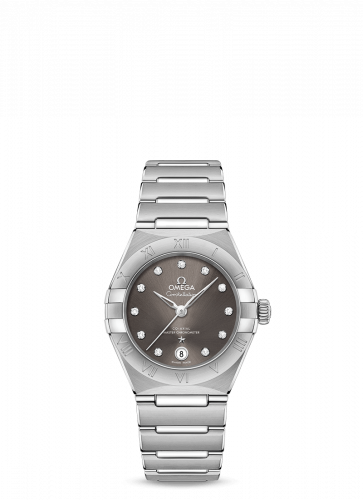 Watch Winder for watch Omega Constellation Constellation Manhattan 29 Co-Axial Master Chronometer Stainless Steel / Grey - Diamond