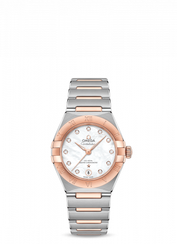 Watch Winder for watch Omega Constellation Constellation Manhattan 29 Co-Axial Master Chronometer Stainless Steel / Sedna Gold / MOP