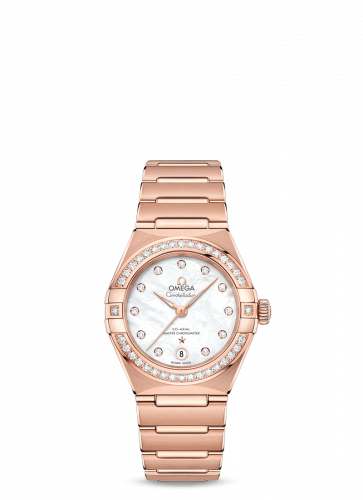 Watch Winder for watch Omega Constellation Constellation Manhattan 29 Co-Axial Master Chronometer Sedna Gold / MOP / Diamond