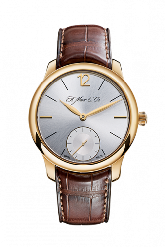 Remontoir à montres pour montre H. Moser & Cie Endeavour Endeavour Small Seconds, Rose Or, Argenté Dial