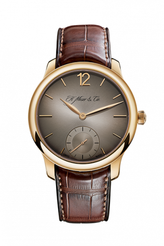Remontoir à montres pour montre H. Moser & Cie Endeavour Endeavour Small Seconds, Rose Or, Fumé Dial