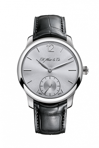 Remontoir à montres pour montre H. Moser & Cie Endeavour Endeavour Small Seconds, Or Blanc, Argenté Dial