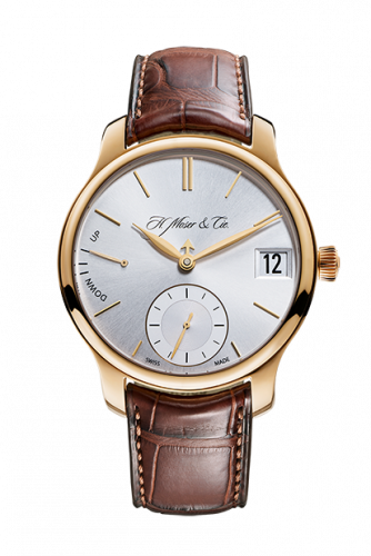 Remontoir à montres pour montre H. Moser & Cie Endeavour Endeavour Perpetual Calendar, Rose Or, Argenté Dial