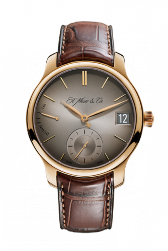 Remontoir à montres pour montre H. Moser & Cie Endeavour Endeavour Perpetual Calendar, Rose Or, Fumé Dial