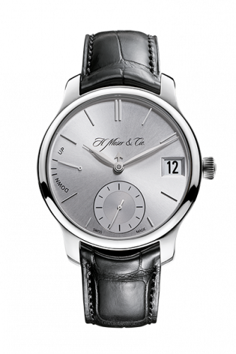 Remontoir à montres pour montre H. Moser & Cie Endeavour Endeavour Perpetual Calendar, Or Blanc, Argenté Dial