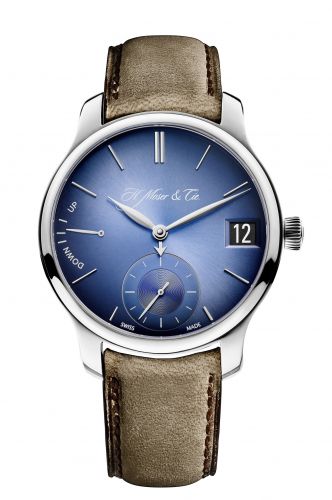 Remontoir à montres pour montre H. Moser & Cie Endeavour Endeavour Perpetual Calendar, Funky Bleu