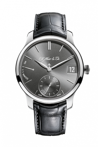 Remontoir à montres pour montre H. Moser & Cie Endeavour Endeavour Perpetual Calendar, Platinum, Ardoise Dial