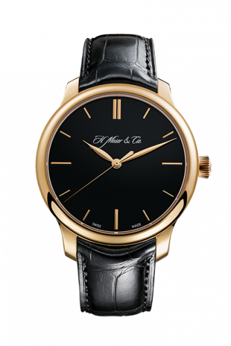 Remontoir à montres pour montre H. Moser & Cie Endeavour Endeavour Centre Seconds, Rose Or, Noire Dial